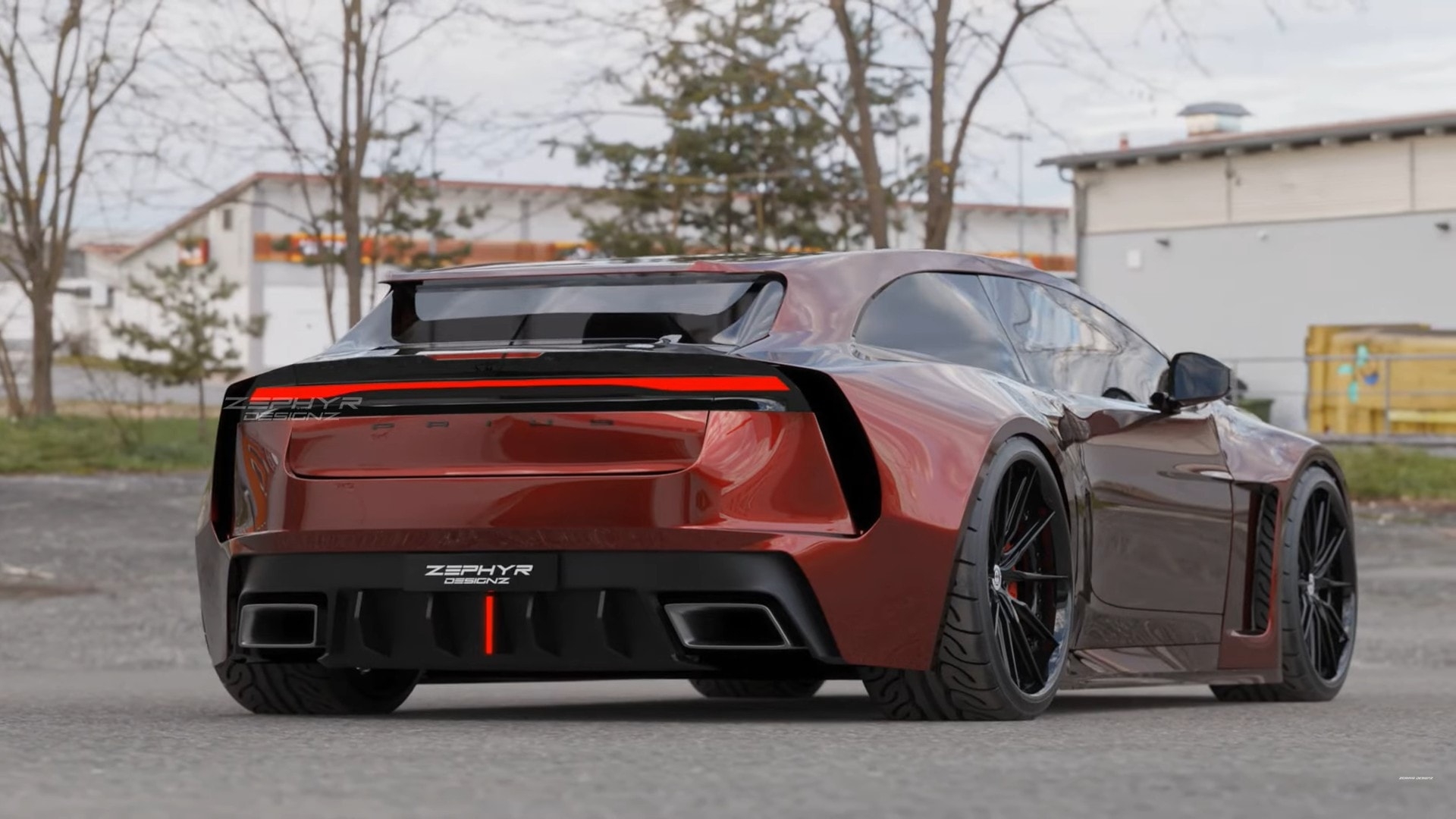 Widebody Toyota Prius Shooting Brake Would Look Great Alongside GR Models If Real Autoevolution