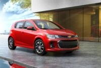 2017 chevrolet sonic review pricing and specs