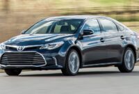 2017 Toyota Avalon Review Pricing And Specs