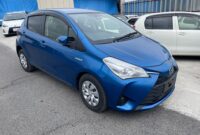 2018 Toyota Vitz Yaris Hybrid Blue 46 363 KM Auto Waves