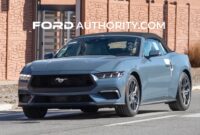 2024 ford mustang ecoboost convertible real world gallery