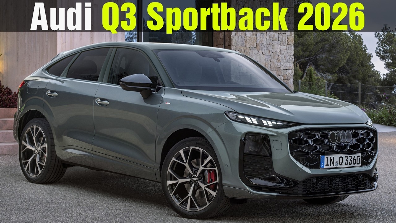 2026 2027 New AUDI Q3 Sportback The Most Beautiful Compact Crossover 