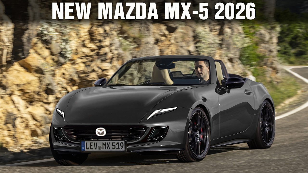 2026 2027 New Generation MAZDA MX 5 First Look 