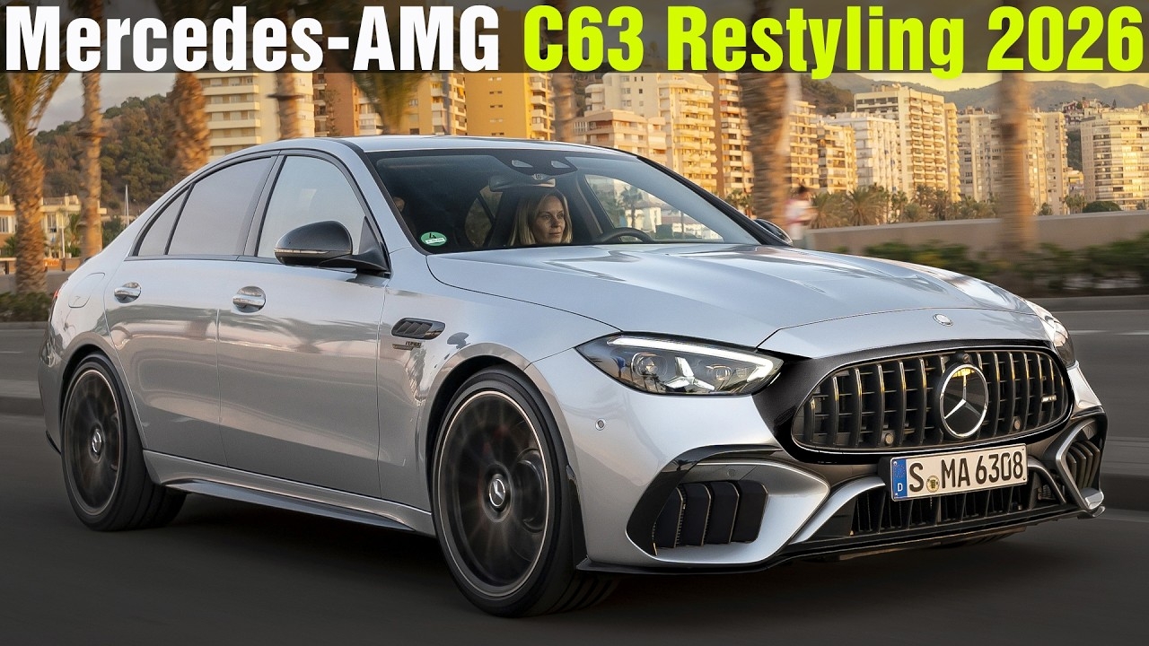 2026 2027 new mercedes amg c63 restyling 3 0 liter engine instead of 2 0 liter