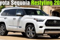 2026 2027 New Toyota Sequoia Restyling First Look
