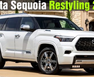 2026 2027 New Toyota Sequoia Restyling First Look