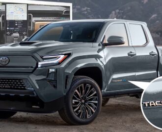 2026 Or 2027 Toyota Tacoma EV Springs To Life Across An Off Road