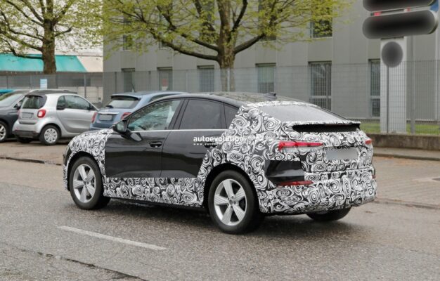 2027 Audi Q4 Sportback E tron Spied With Minor Stylistic Updates