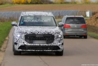 2027 Audi Q7 Spied Next generation Midsize SUV Takes Shape