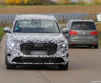 2027 Audi Q7 Spied Next generation Midsize SUV Takes Shape