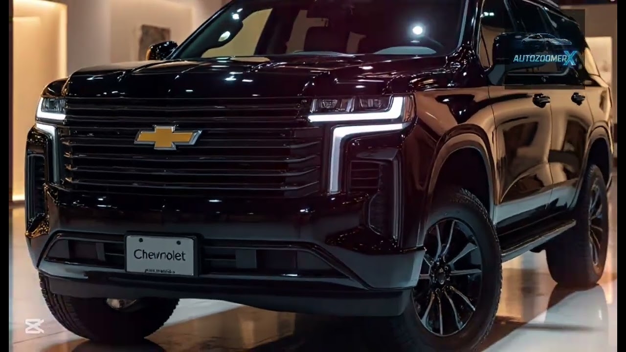 2027 Chevrolet Tahoe Black Edition Full Size Luxury SUV Review 