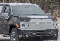 2027 Chevy Silverado Interior Sports Huge Screens In Spy Photos