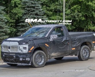 2027 Chevy Silverado WT Regular Cab Spied Testing Photos