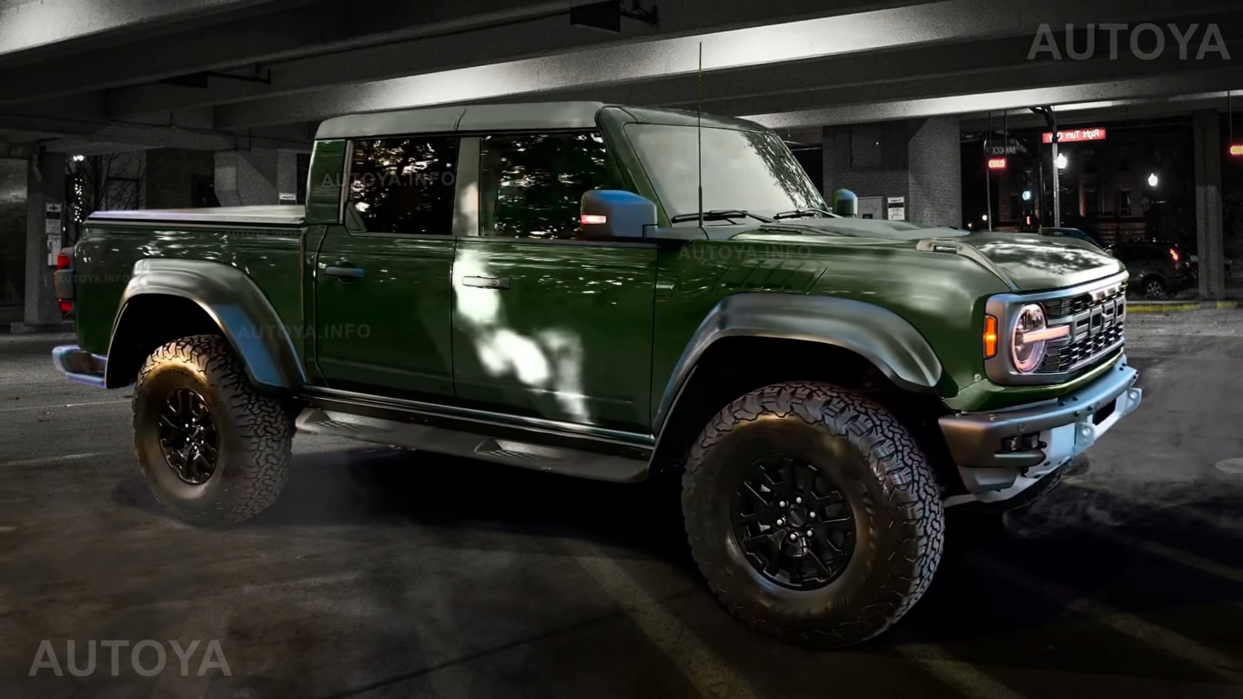 2027 Ford Bronco Raptor Pickup Is The Jeep Gladiator s Worst 