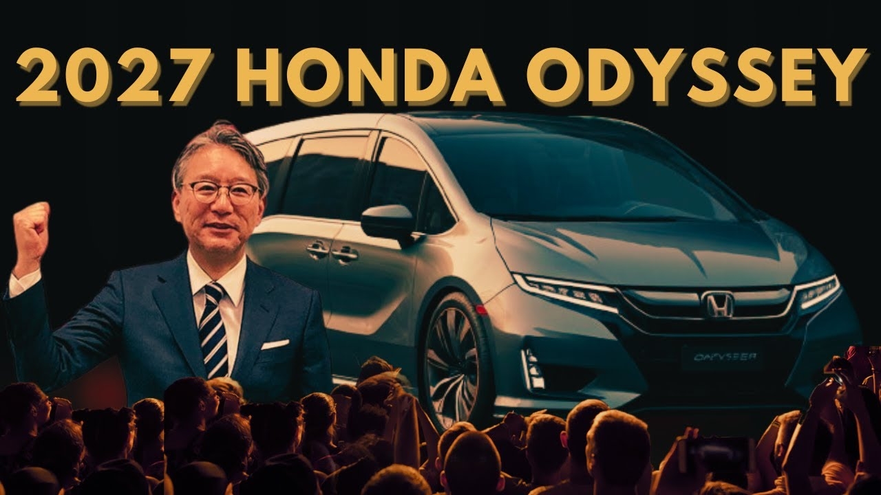 2027 Honda Odyssey Minivan Royalty Reinvented