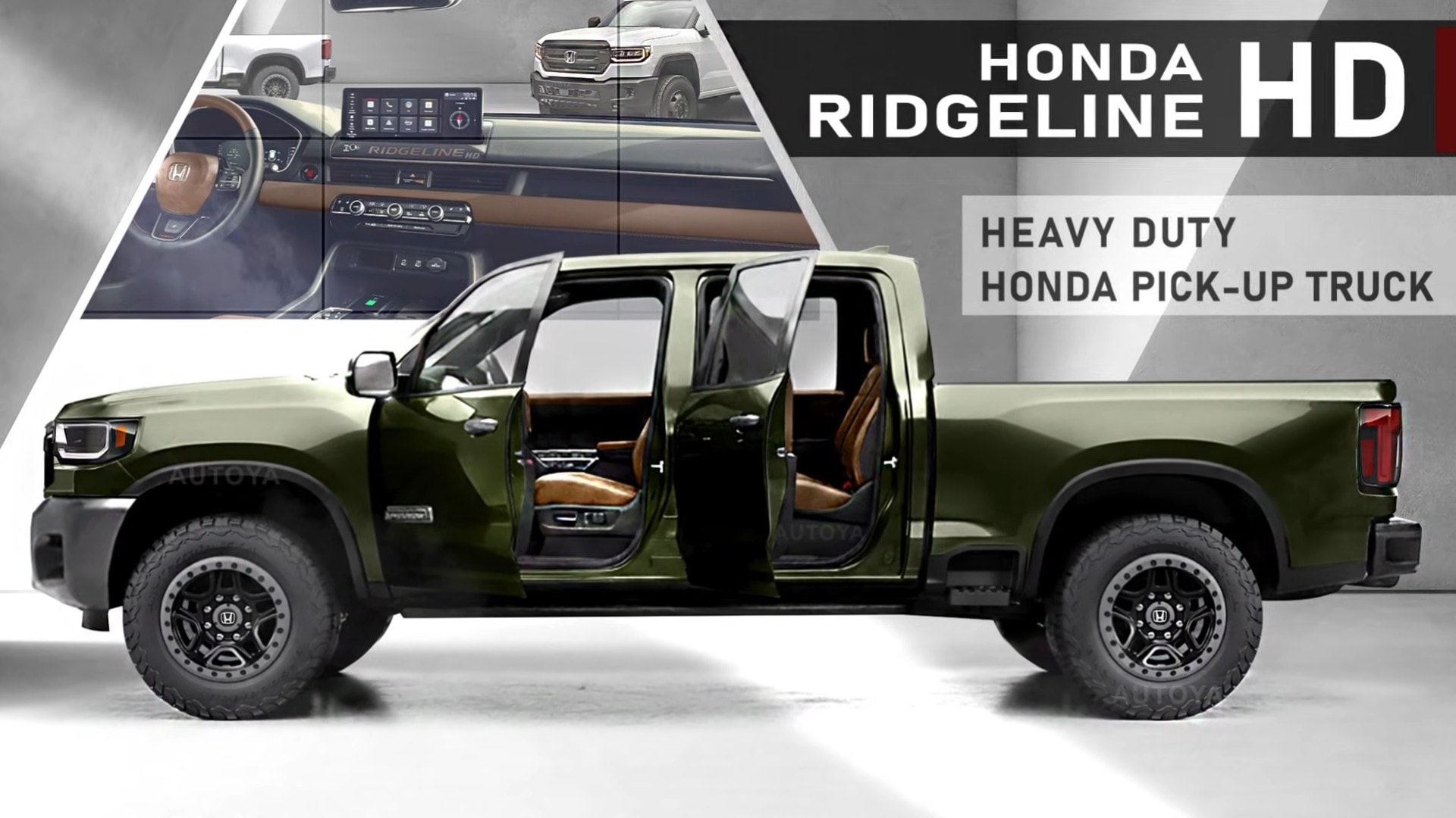 2027 Honda Ridgeline HD Looks Virtually Ready To Tow Away Toyota 
