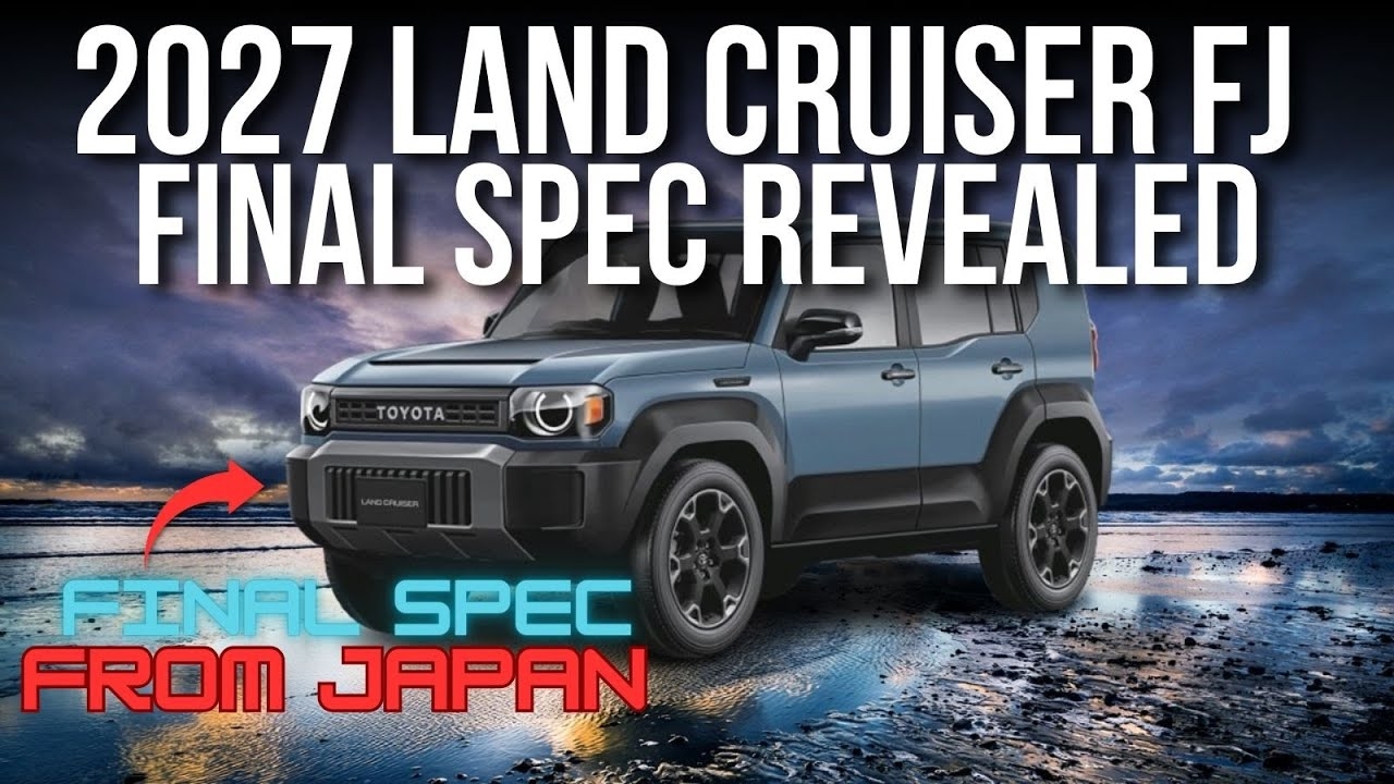 2027 land cruiser fj final spec revealed by best car magazine is it coming to north america