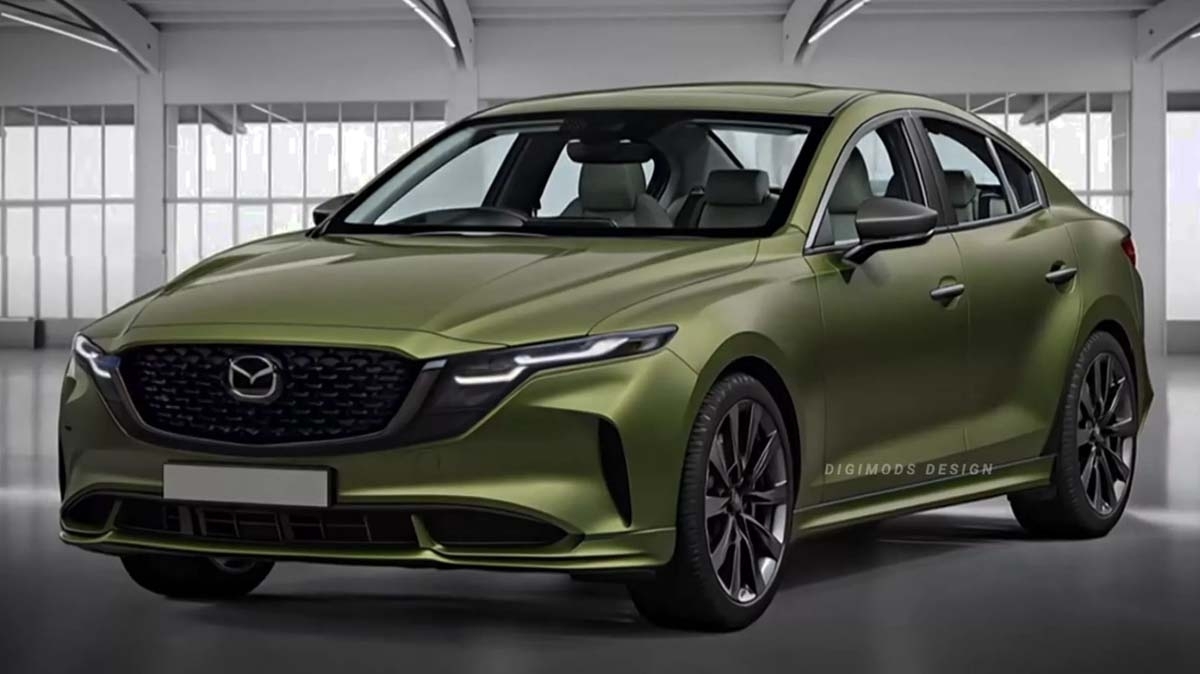 2027 Mazda3 Rendering Mazda s Only Proper Sedan Expected To 