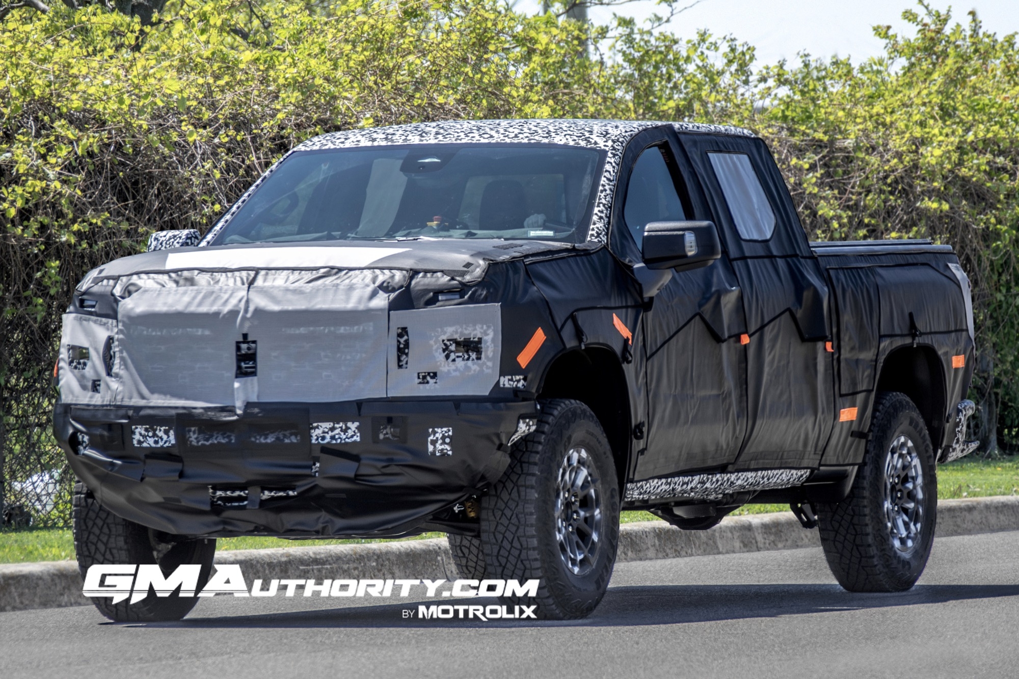 2027 Silverado ZR2 Spied Riding On 35 Inch Tires DSSV Dampers