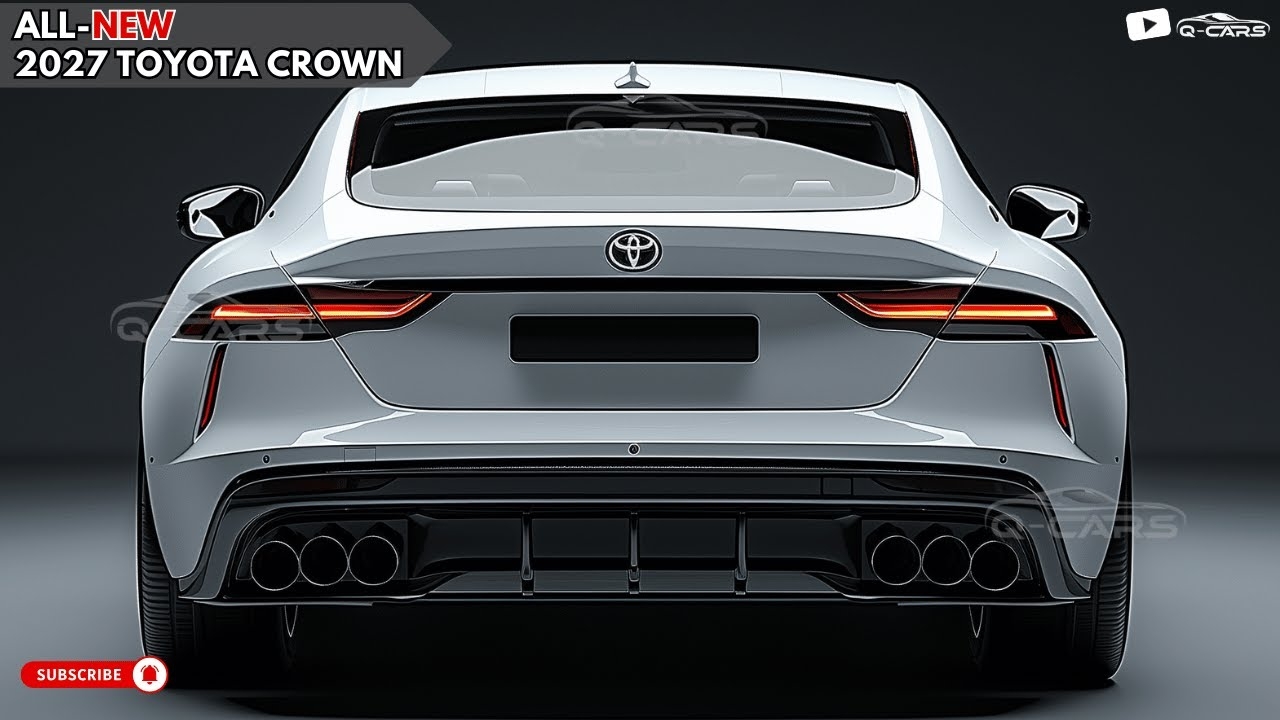 2027 toyota crown revealed luxury meets future technology