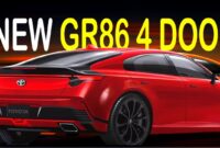 2027 Toyota GR86 Four Door Sports Car Gets Rendered With Hybrid GR