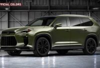 2027 Toyota Grand Highlander Reveals Exterior Restyle amp Interior