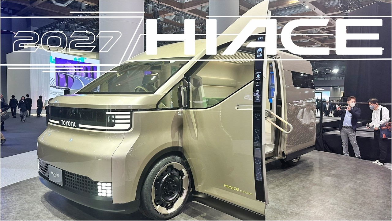 2027 Toyota Hiace Concept Gets Futuristic Makeover Specs Interior Features
