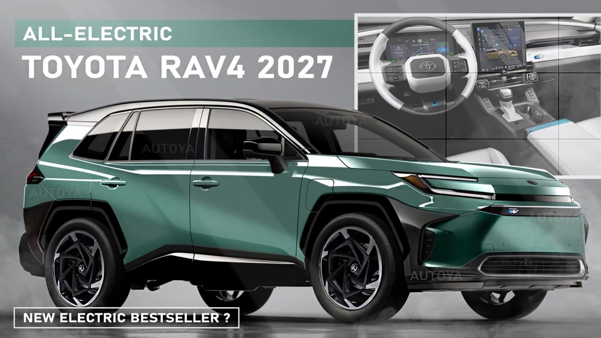 2027 Toyota RAV4 Electric The Best Selling Compact Crossover SUV 