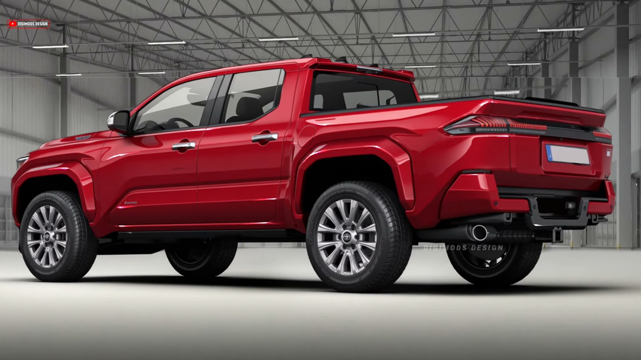 2027 Toyota Tacoma Gets A Stylish Facelift In CGI Land Autoevolution