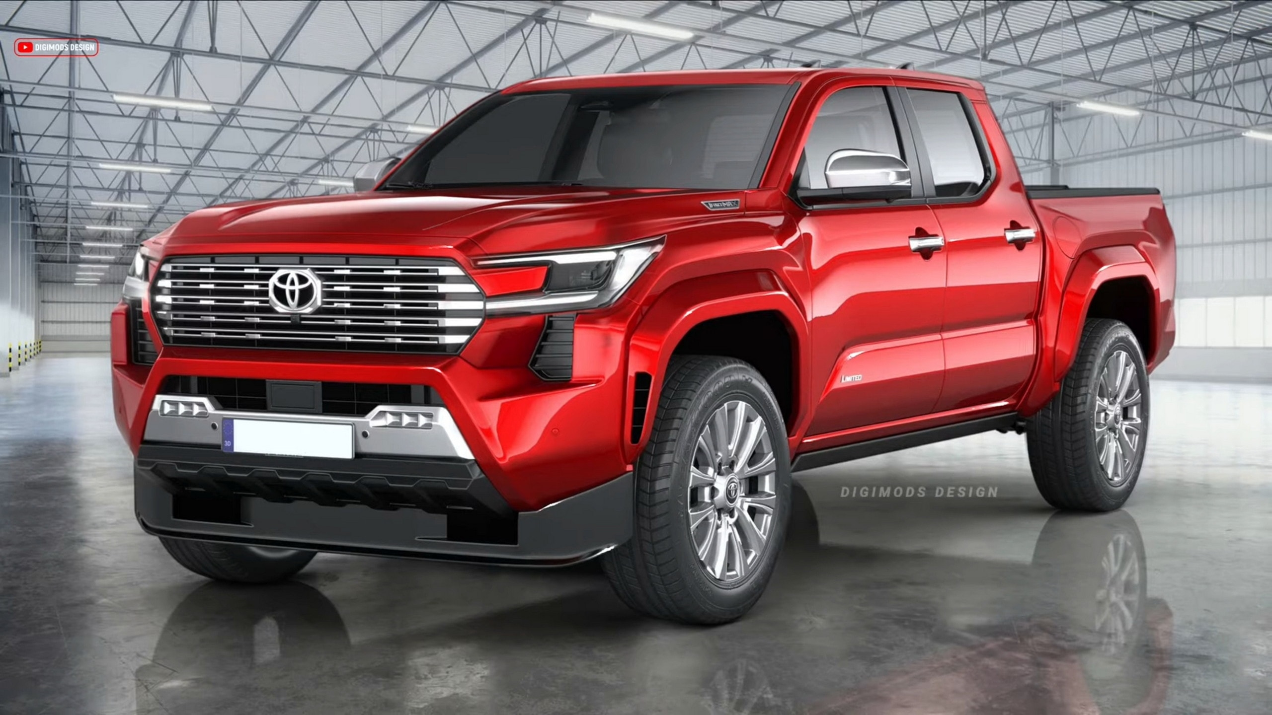 2027 Toyota Tacoma Gets A Stylish Facelift In CGI Land Autoevolution