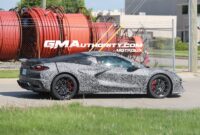 25 Corvette ZR1 Convertible Prototype Spied For First Time