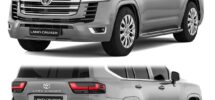 3D Modell Auto Toyota Land Cruiser 300