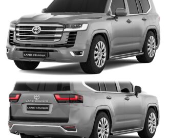 3D Modell Auto Toyota Land Cruiser 300