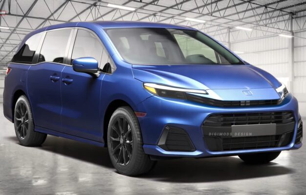 All New 2027 Honda Odyssey HEV Prepares To Virtually Conquer