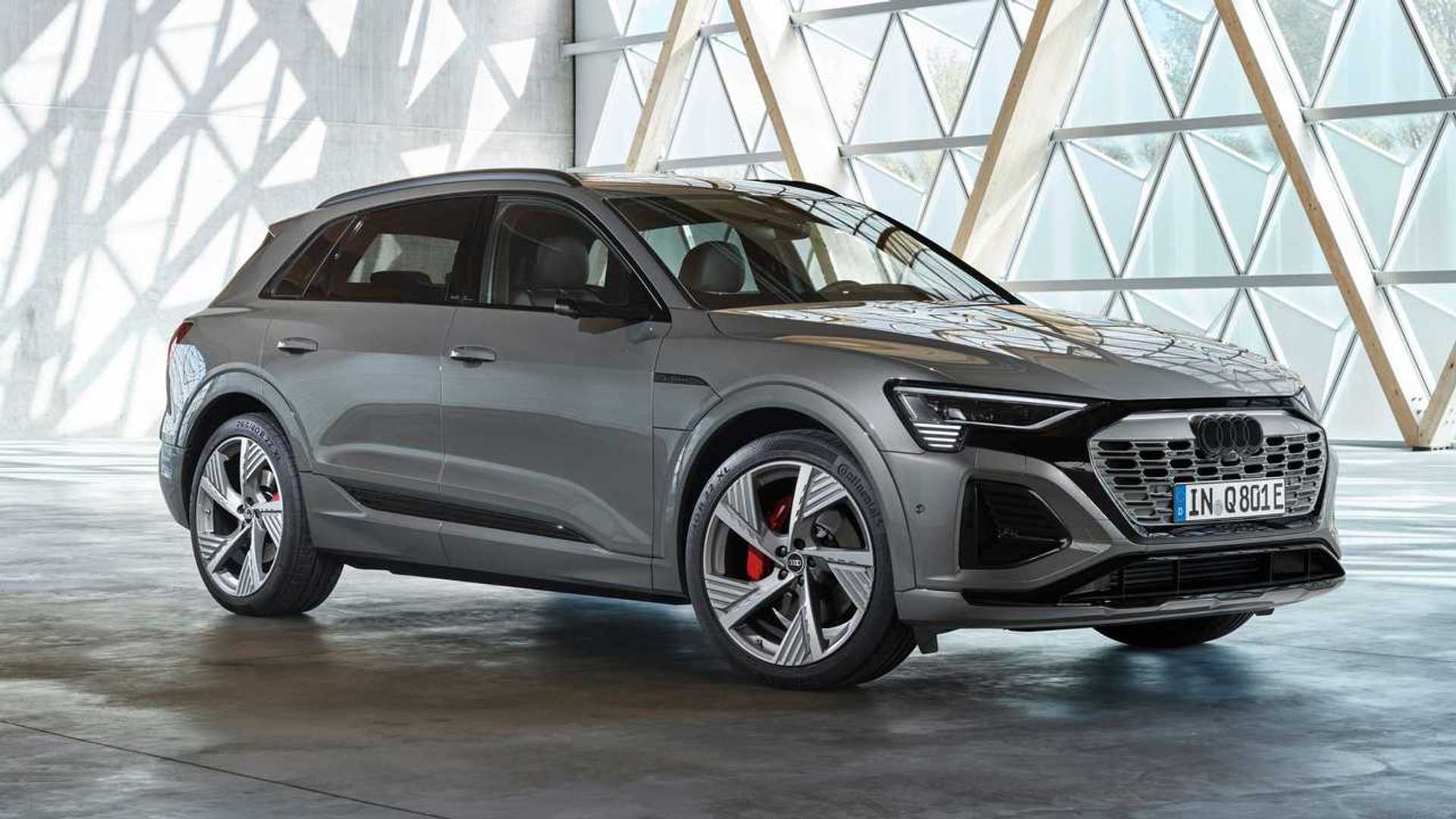 audi q8 e tron gro es elektro suv l uft im februar 2025 aus