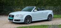 audi rs4 cabriolet 4 2l v8 420ch audi exclusive gris suzuka