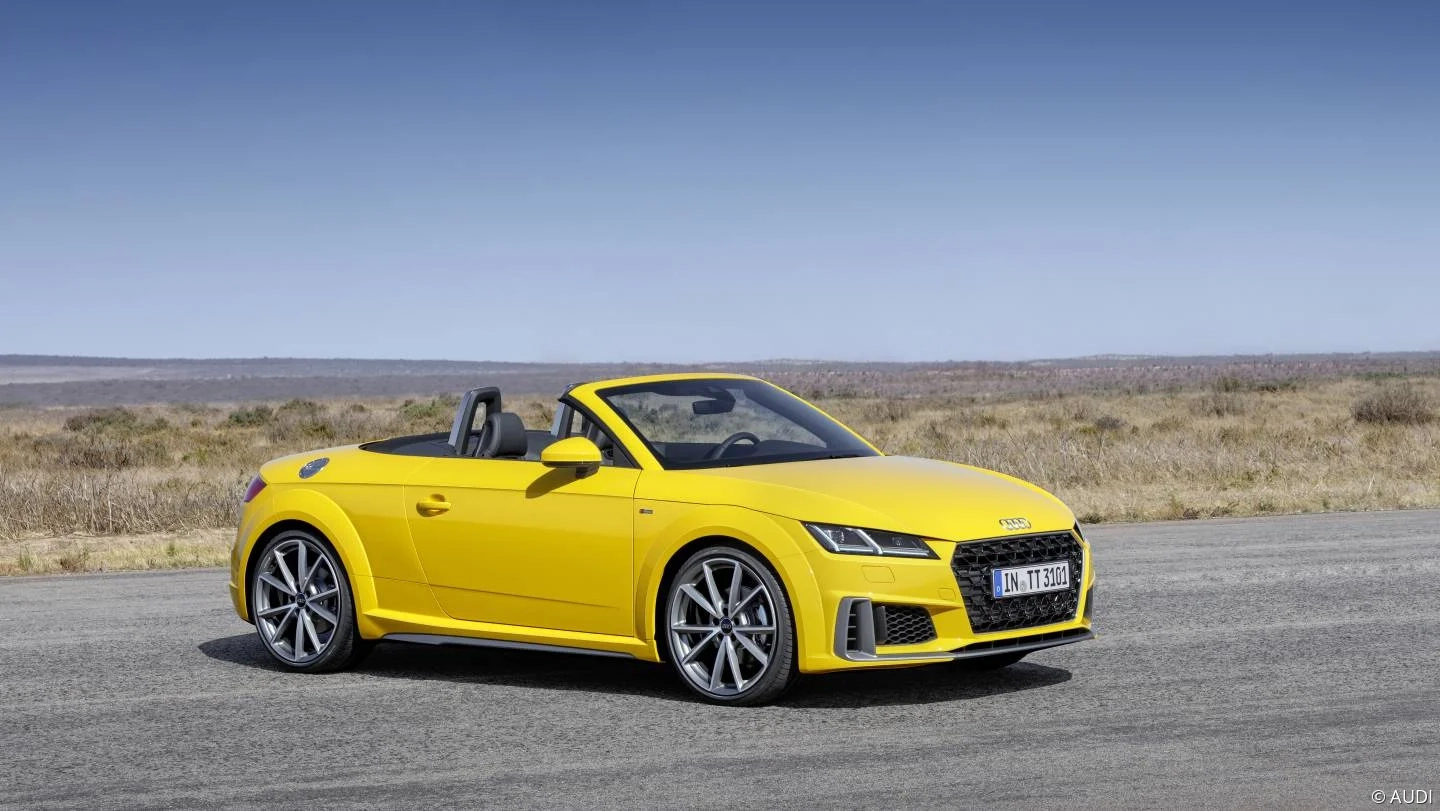 audi tt modelljahr 2026 2027 roadster