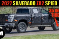 BREAKING 2027 Silverado ZR2 Spied On 35 Inch Tires
