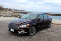 Car Review 2017 Ford Fusion Hybrid Driving