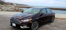 Car Review 2017 Ford Fusion Hybrid Driving