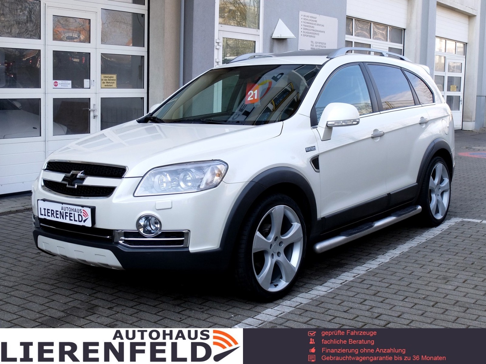 chevrolet captiva 3 2 4wd 7 sitzer irmscher gebraucht kaufen in