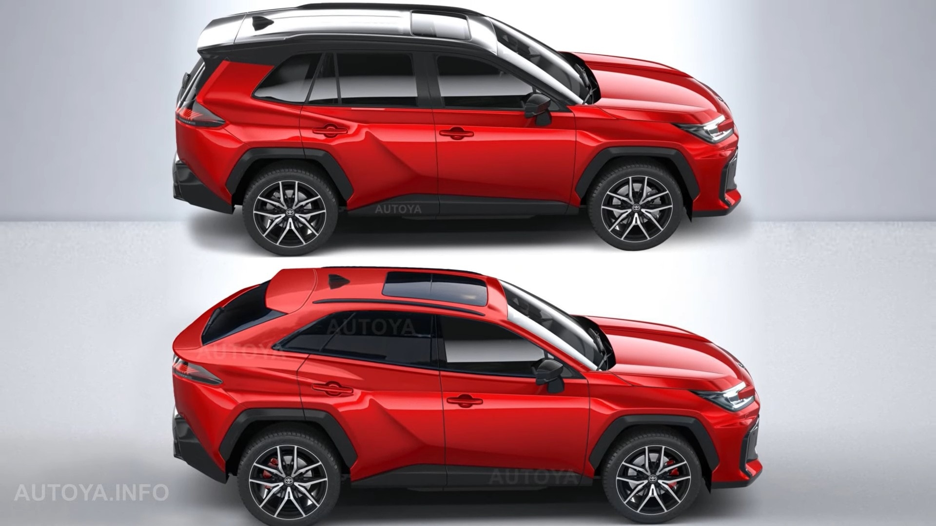 Colorful 2027 Toyota RAV4 Coupe SUV Looks Poised To Take Over The 