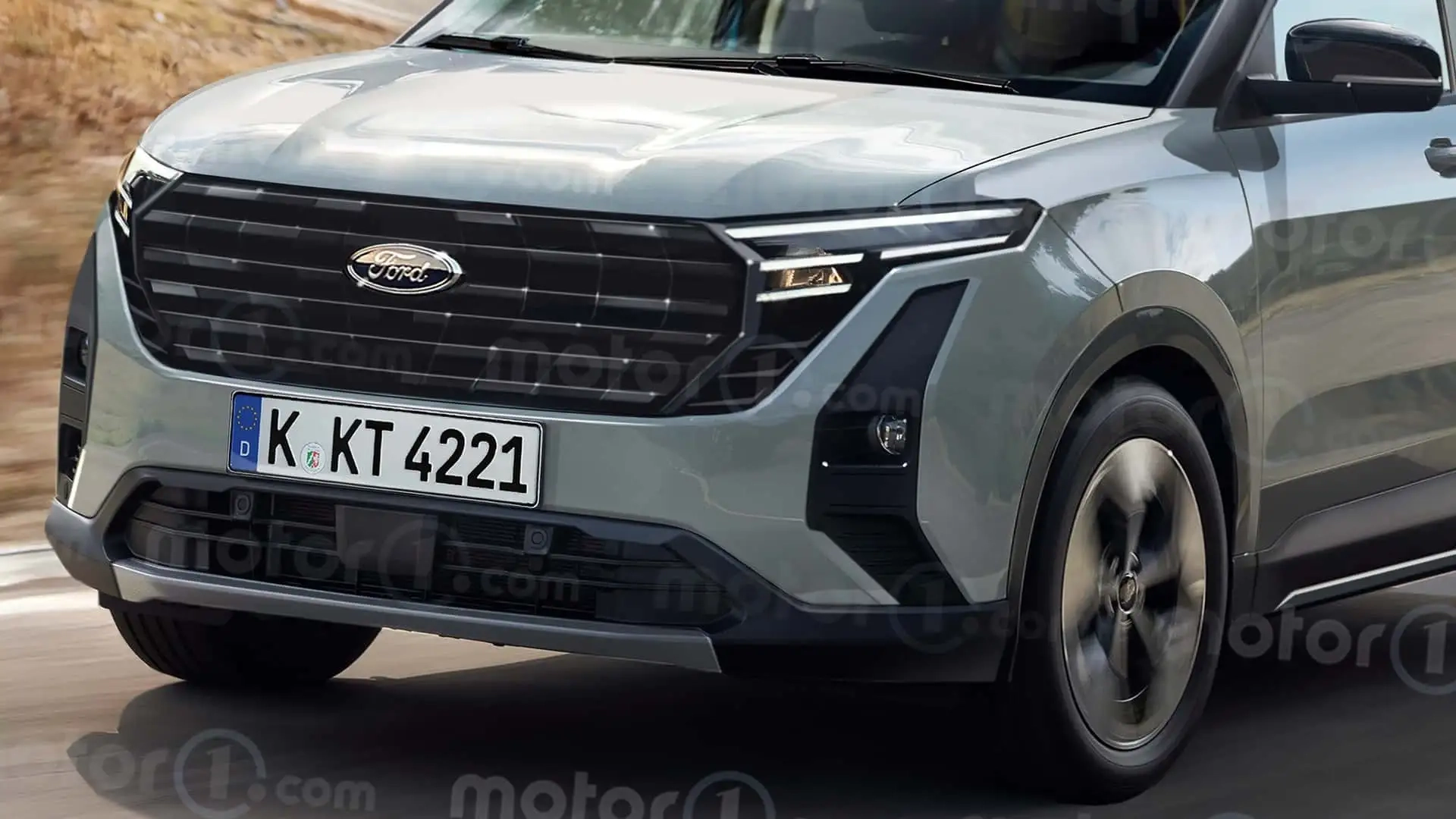 Der Ford EcoSport Nachfolger Im Exklusiven Rendering