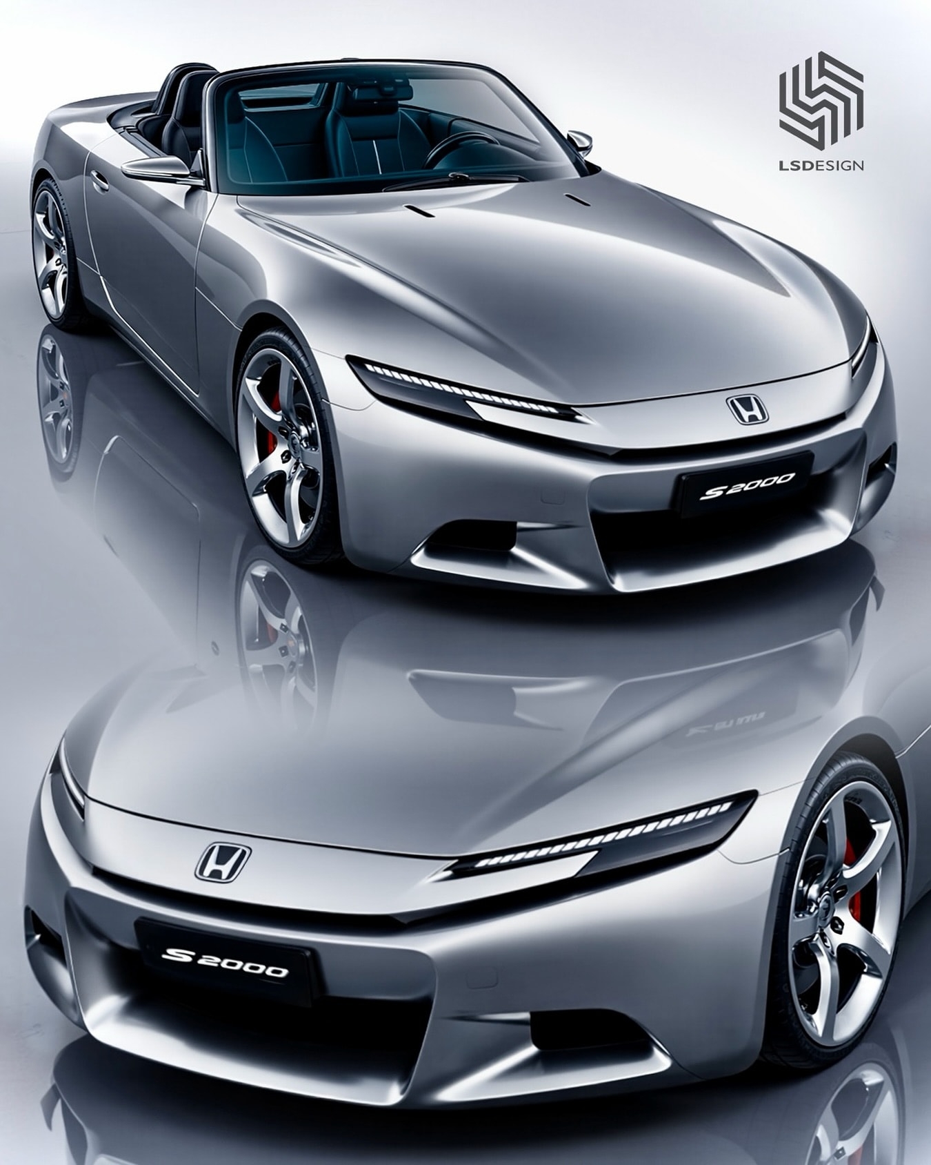 digital honda s2000 revival calls out for open top version of the