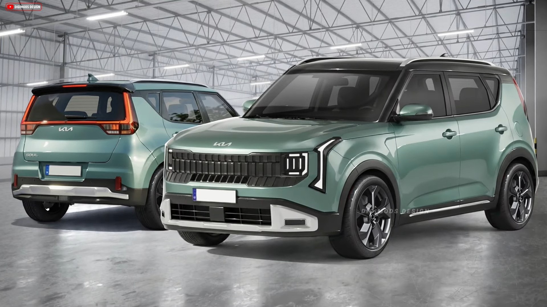 Digitally Redesigned 2027 Kia Soul Follows The Second Gen Seltos 