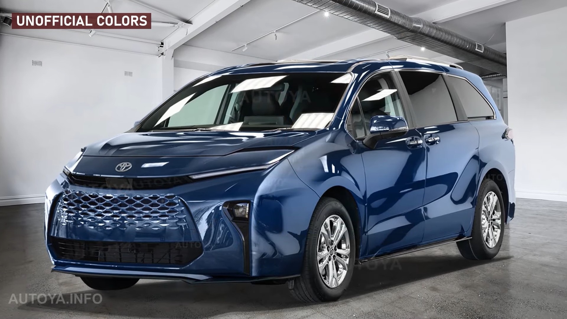 Digitally Restyled 2027 Toyota Sienna Prepares To Conquer America 