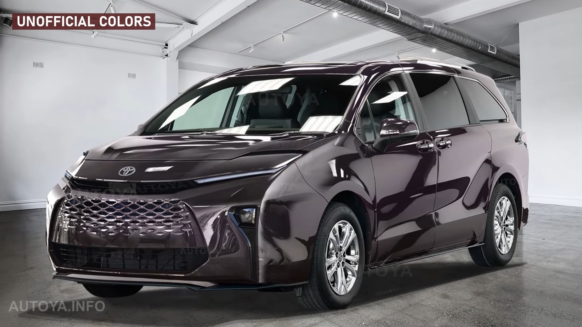 Digitally Restyled 2027 Toyota Sienna Prepares To Conquer America 