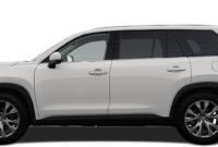 Dimensions Mazda 6e 2024 present Vs Toyota Grand Highlander 2023