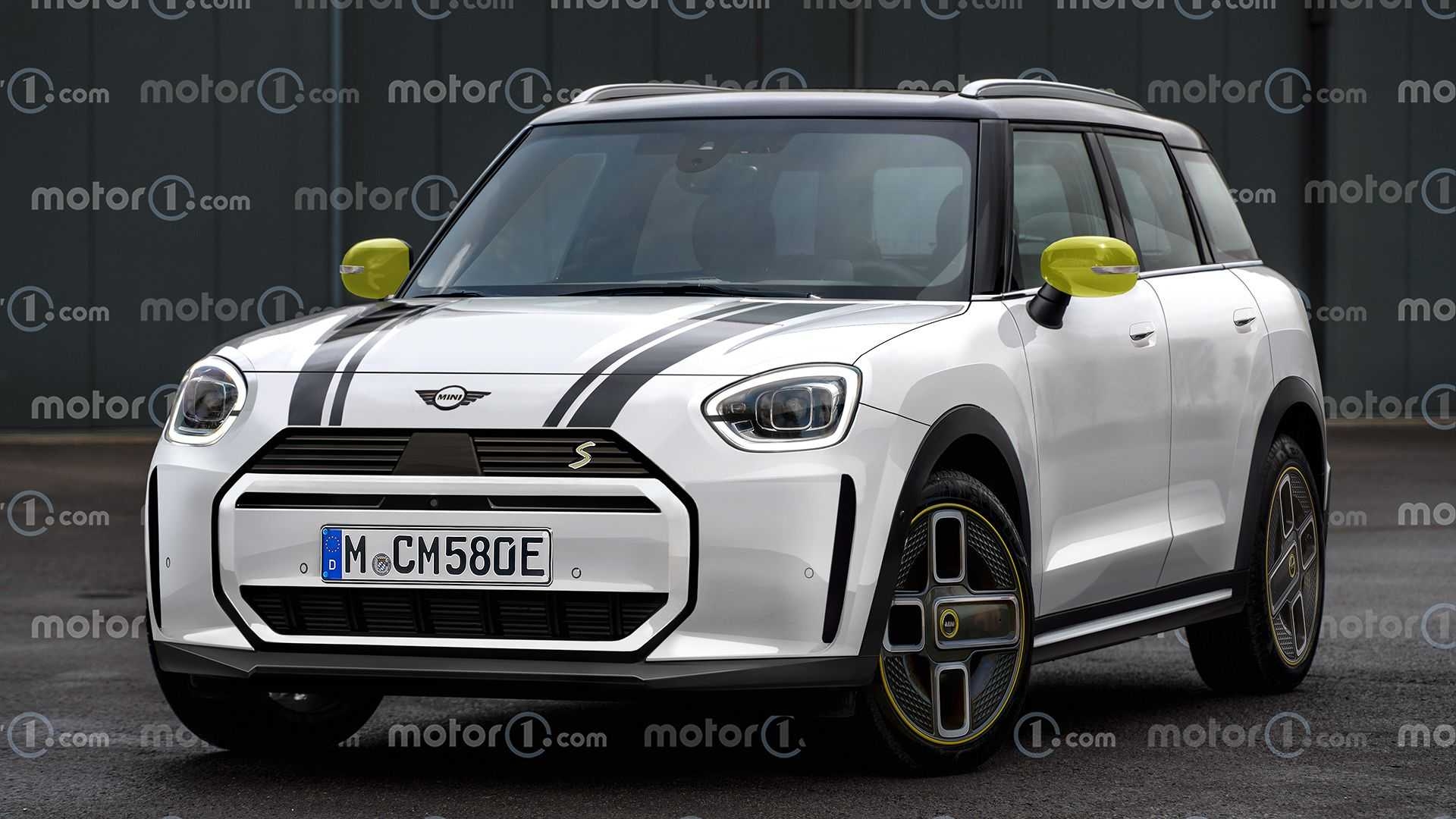 Exklusiv So K nnte Der Neue Mini Countryman Aussehen