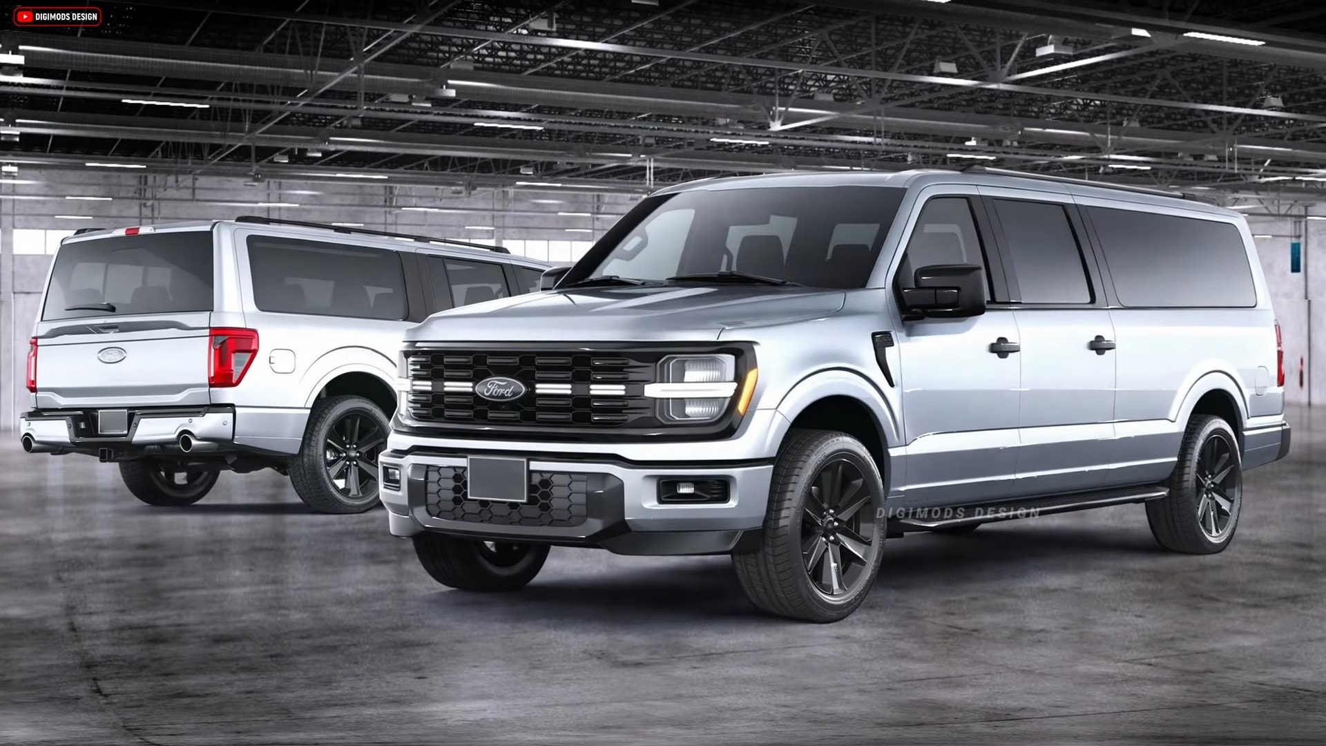 Fifth Gen 2027 Ford Econoline Becomes A Virtually Bold SUV 